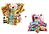 BOX bonbon americain + BOX bonbons japonais import japon snacks etats unis box pas cher kit melange confiserie friandises americains