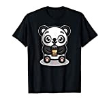Bubble Boba Tea Kawaii Panda Bear Tapioca Milk Tea Gift T-Shirt