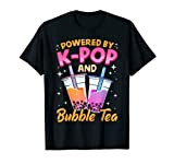 Bubble Tea Boba K-POP Music Lover Korean Milk Anime Gift T-Shirt