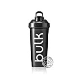 Bulk Shaker Xl Iconic, Protéine Shaker, Noir Metallisé, 1000 ml