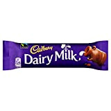 Cadbury Dairy Milk - Barre de chocolat standard - 12 barres de 45 g