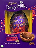 Cadbury Dairy Milk Giant Fruit and Nut Easter Egg and Fruit and Nut Sharing Bar 560 Grams