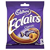 Cadburys - Sachet de chocolats Eclairs - lot de 6 sachets de 130 g