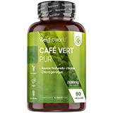 Café Vert Pur Extra Fort - 21000 Mg par Portion - 90 Gélules - Supplément Diététique à l'extrait de Café ...