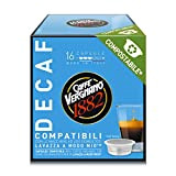 Caffè Vergnano Capsules Café Compatibles Lavazza A Modo Mio Compostables/Décaféiné Boîte 120 g