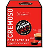 Caffè Vergnano Cremoso Capsules Compatible avec Lavazza à Modo Mio