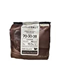 Callebaut N° 70-30-38 (70,5%) - Chocolat de Couverture Noir Belge - Finest Belgian Dark Chocolate (Callets) 400g