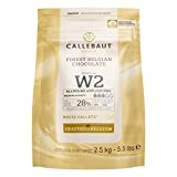Callebaut W2NV 28% "Select" White Chocolate Chips Easymelt (Callets) (1 x 2,5 kg)