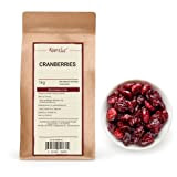 Canneberges séchées - 1kg - cranberry sechees sans sucre, avec la douceur naturelle du jus d'ananas - fruit sec de ...