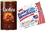 Caotina Original Pure Sensation Chocolate Delight, Swiss Premium Drink - 500 Gr + Rocky Mountain Marshmallows Minis 150G , Ensemble ...