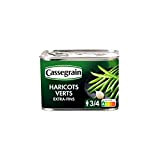 Cassegrain Haricots verts extra-fins - La boîte de 390g net égoutté