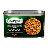 CASSEGRAIN - Légumes Couscous, Épices Douces Et Raisins Secs 375G - Lot De 3 - Offre Special