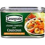 Cassegrain Légumes Couscous Epices Douces et Raisins Secs 375g (lot de 5