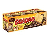 Cémoi - Etui Quadro Pocket Gauffrettes Fourrées, Chocolat Praliné, 9 Gaufrettes Emballées Individuellement - Fabriquées en France, Lot de 8 ...