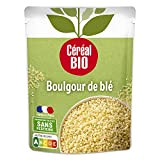 Céréal Bio Boulgour de Blé au Naturel - Sachet Micro-ondable, Rapide à Réchauffer - Végan et Bio - 250g - ...
