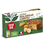 Céréal Bio Croq'Soja aux Lentilles & Carottes - Végan & Bio - Simple et Rapide à Réchauffer - 200g (2 ...