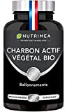 Charbon Actif BIO - Charbon Végétal Breveté PURECOAL® - Issu de Bois de Châtaignier Français - Contre Ballonnements, Flatulences, Ventre ...