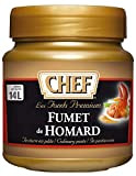 CHEF Fumet de Homard Premium en pâte Fumet - Aides Culinaires, Sauces - Pot de 560g