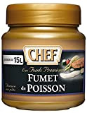 CHEF Fumet de Poisson Premium en pâte Fonds - Aides Culinaires, Sauces - Pot de 630g