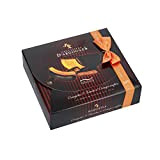 Chevaliers d'Argouges - Assortiment orangettes et tranches d'oranges enrobées chocolat noir 70% - Coffret cadeau édition spéciale Noël - 170g