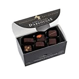 CHEVALIERS D'ARGOUGES Maîtres Chocolatiers Français - Assortiment de chocolats noir 70% - Ballotin dégustation 185g