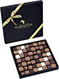 CHEVALIERS D'ARGOUGES Maîtres Chocolatiers Français - Assortiment de Chocolats Noir 70%, Lait 33% et blanc - Coffret cadeau prestige 560g