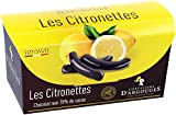 CHEVALIERS D'ARGOUGES Maîtres Chocolatiers Français - Citronettes enrobées chocolat noir 70% - Ballotin Dégustation 170g
