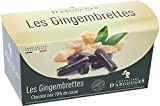 CHEVALIERS D'ARGOUGES Maîtres Chocolatiers Français - Gingembrettes enrobées chocolat Noir 70% - Ballotin dégustation 160g