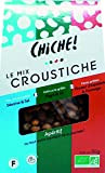 Chiche Bio Pois Chiches, Petits Pois, Fèves Grillées le Mix Croustiche 90 g