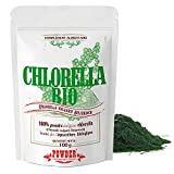 CHLORELLA BIO EN POUDRE * 25 portions/Chlorella poudre 100 g * Antianémique, énergie, hépatoprotecteur, système immunitaire * Garantie Satisfait ou ...