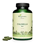 Chlorella BIO Vegavero® | 1000 mg par Comprimé | Origine Europe | Sans Additifs | Avec Vitamine B12 Naturelle | ...