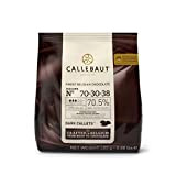 Chocolat noir en gouttes Callebaut 70 % sachet de 400 grammes