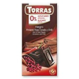 CHOCOLATE NEGRO CON PIMIENTA ROSA, CANELA Y CHILI TORRAS