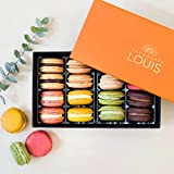CHOCOLATS LOUIS ⭐ Coffret de 16 Macarons aux 8 Saveurs |256g |Fabrication Française Artisanale de Qualité ⭐ 100% Confiserie Gourmande ...