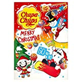 Chupa Chups - Calendrier de l'Avent pour Noël - Assortiment de 24 Confiseries - Sucettes et Chewing-Gums - Alternative au ...