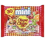 Chupa Chups Mini sucettes Chupa Chups aux goûts assortis - Le sachet de 30, 180g