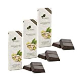 Ciokarrua | Modica Chocolat Pistache | Modica Raw Transformed Chocolate IGP | Barre de chocolat sans lactose | Tablettes de ...
