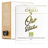 Cirulli Huile d'olive Biologique extra vierge italienne extraite à froid, Bag in Box (5 Litres)