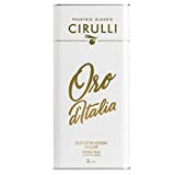 Cirulli Huile d'olive extra vierge italienne extraite à froid, EVO (3 Litres)