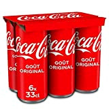 Coca-Cola Coca-Cola Original Pack 6x33CL Canettes - Les 6 canettes de 33cl