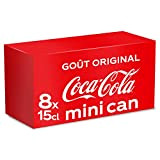 Coca-Cola Goût Original 8x15cl canettes