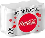 Coca-Cola Light Canette 8 x 25 cl
