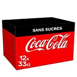 Coca-Cola Sans Sucres Boîte 33CL x 12