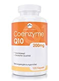 Coenzyme Q10 - VEGAN et HAUTEMENT DOSÉ - 200mg de Coq10 par Capsule - 120 Gélules