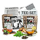 Coffret-cadeau de dégustation de thé pour essayer des thés du monde entier | 12x25g Ensemble d'idées cadeaux Tea World pour ...