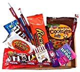 Coffret Cadeau Mistery Box Américain Chocolat Noël/Anniversaire Boîte American Candy Bonbons Coffret cadeau vintage Snack Peanut Butter Idée Cadeau Surprise ...