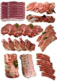 Colis de Porc 9kg Viande de Porc Française Auvergne. Boucherie du Canal - Livraison Réfrigérée par ChronoFresh: Respect de la ...