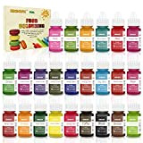 Colorant alimentaire liquide concentré Nourriture Dye 24 couleurs