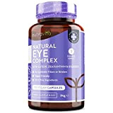 Complément santé pour les yeux − contient de la lutéine, zéaxanthine, du zinc, de l'extrait de myrtille et de la ...