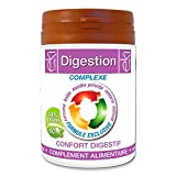 Complexe Digestion |Curcuma | Boldo | Menthe Poivrée | Romarin | Mélisse | 60 gélules | Confort Digestif | 250 ...